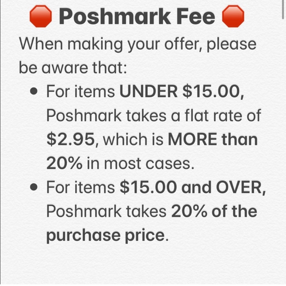 Please Be Reasonable With Your Offers. Thank You 🤗